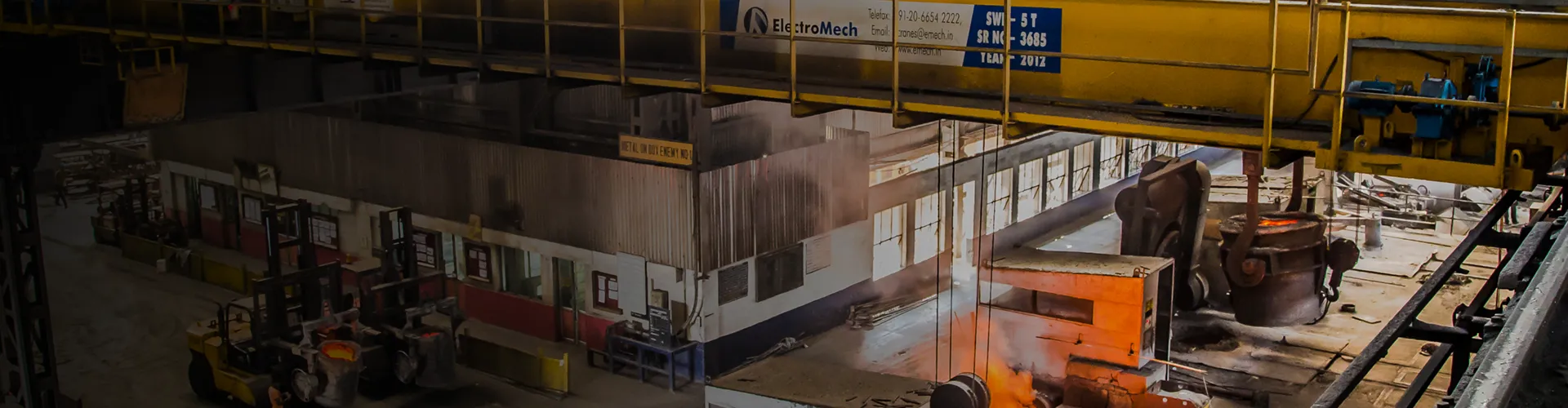 Foundry Crane Solutions
Built for Extreme Conditions